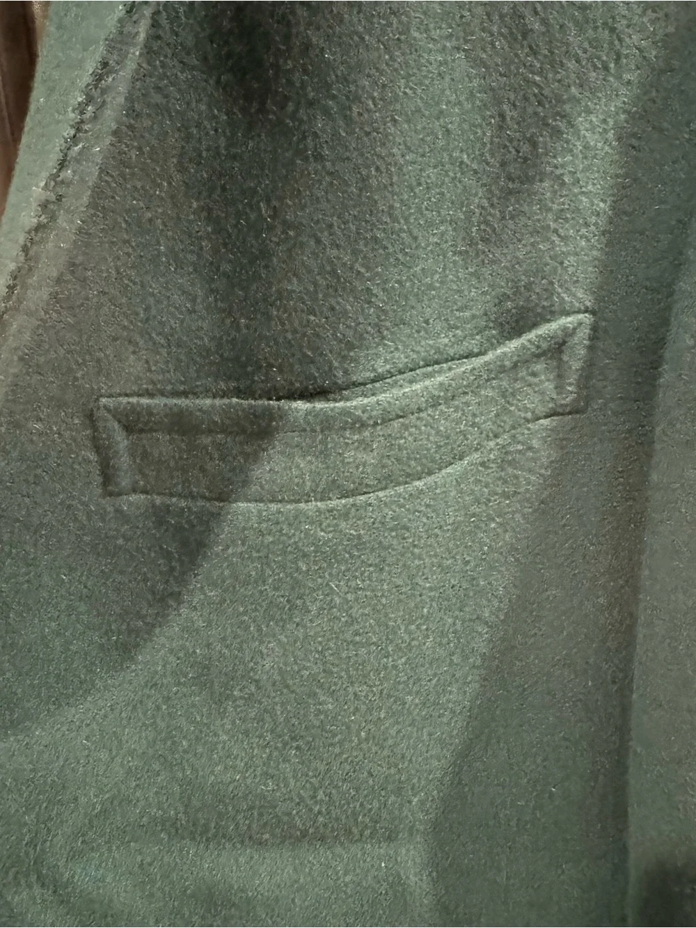 VTG 80s Jos A Bank 100% Cashmere Dark Green Blazer Sport Coat Jacket 44 Long